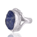 Natural Tanzanite Gemstone 925 Sterling Silver Ring Women's Jewelry From India